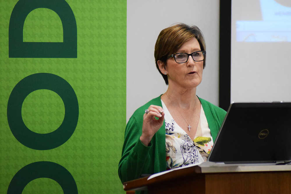 Judy Long, President & COO of FirstCNB