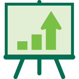 Compound Interest Upward Graph